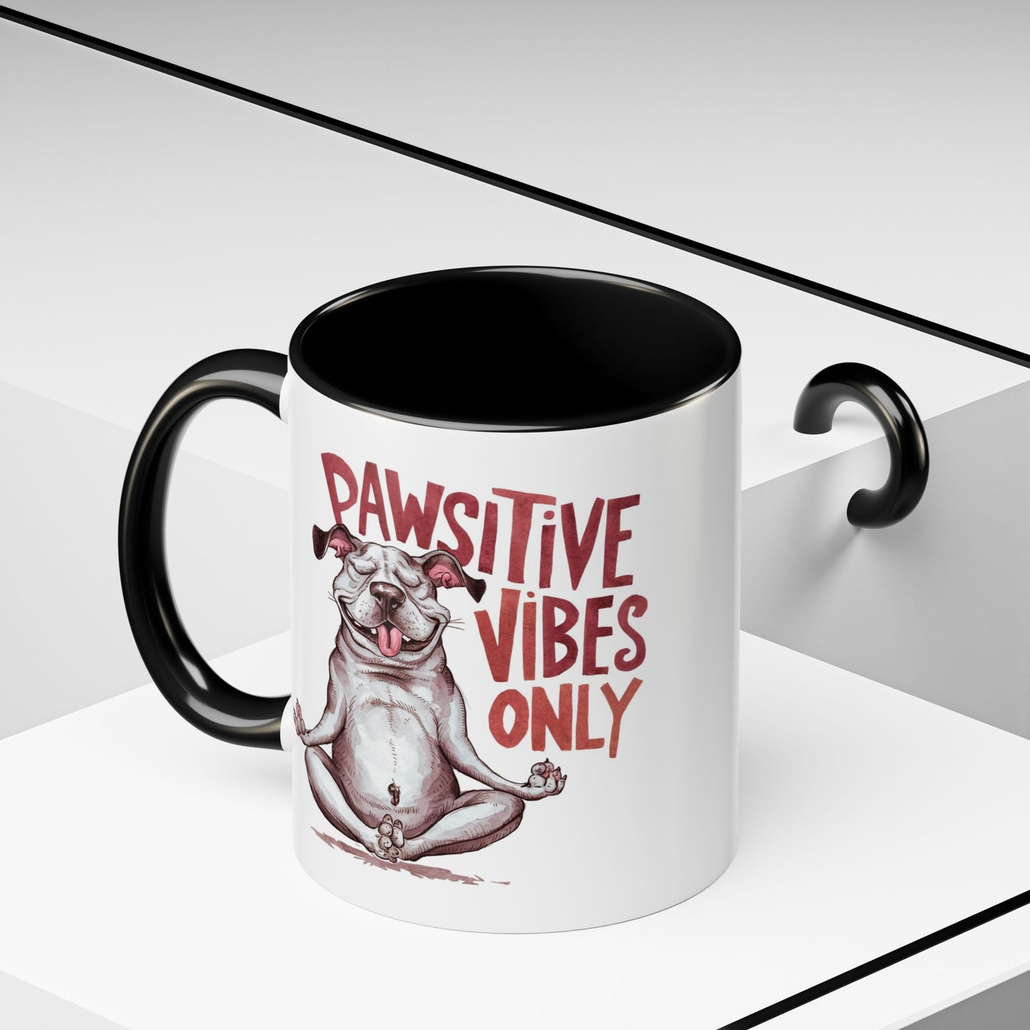 Animal Mug - Pawsitive Vibes Only