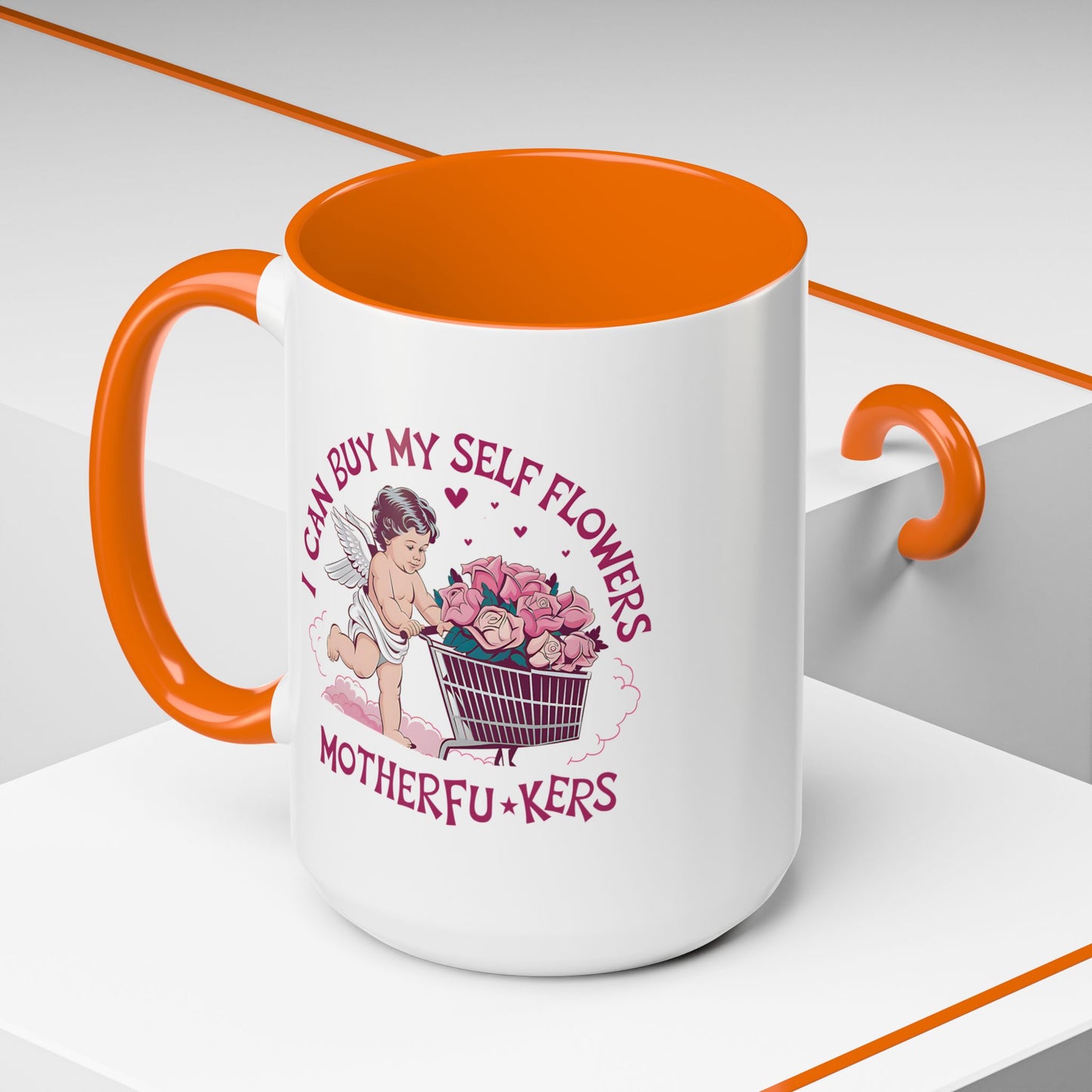 Adult Mug - I Can Buy My Self Flowers