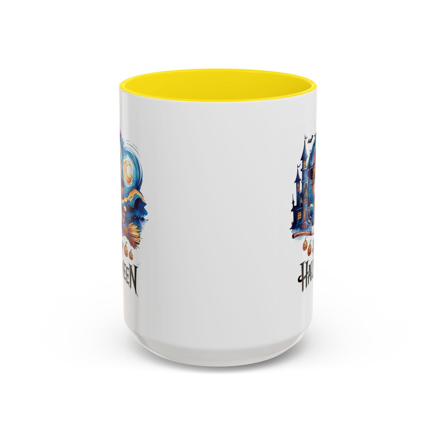 Halloween Mug - Happy Halloween Cat Witch