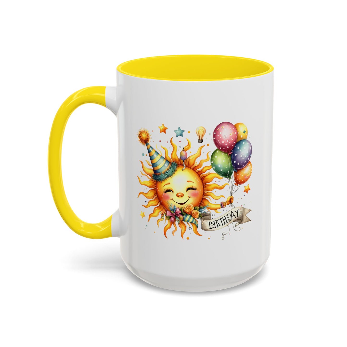 Birthday Mug - Happy Birthday Sun
