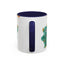 Humor Mug - Monster Drinks Coffee Spill
