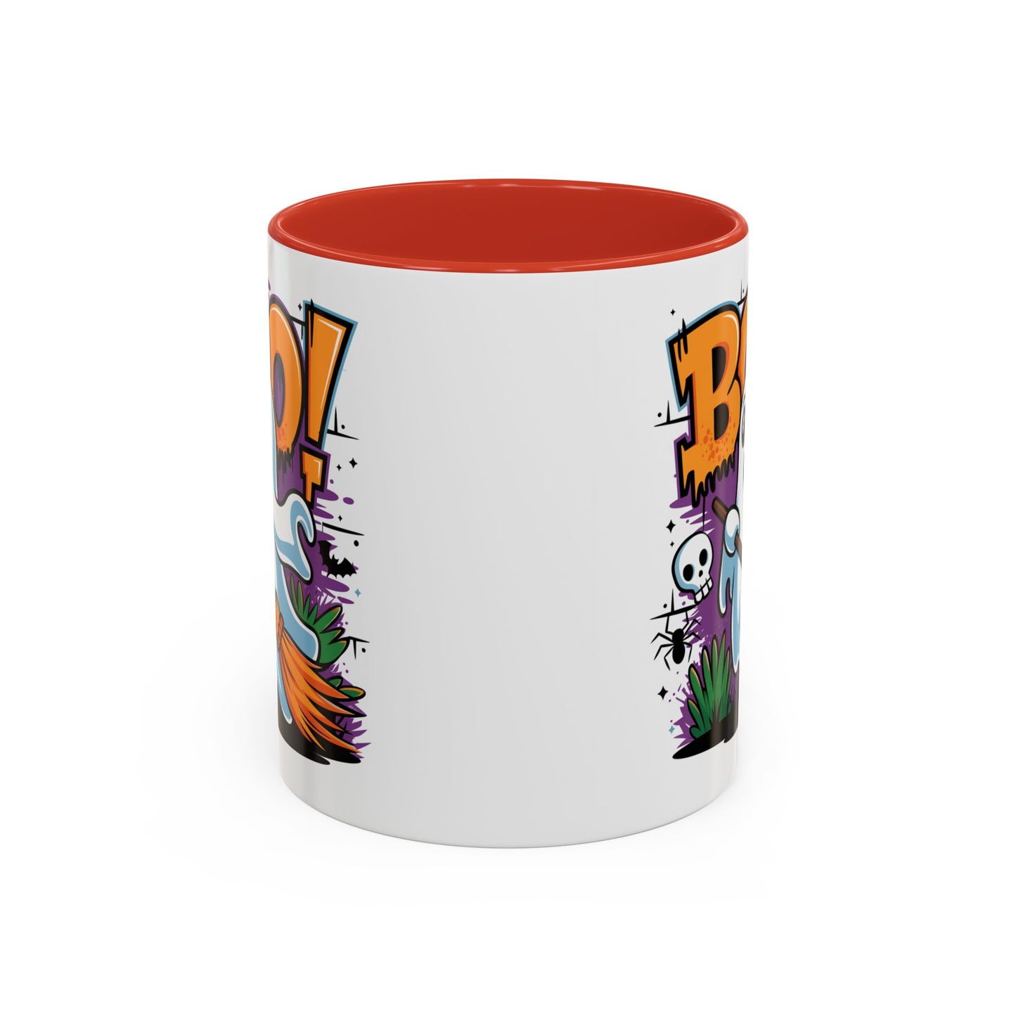 Halloween Mug - Boo! Flying Ghost With Broom