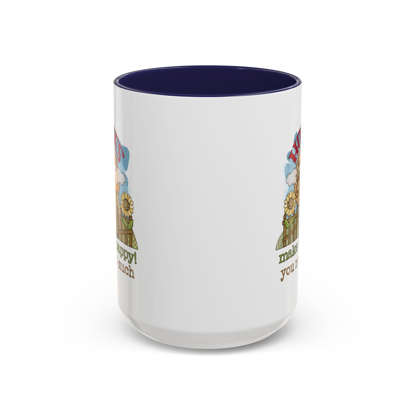 Humor Mug - Horses Make Me Happy