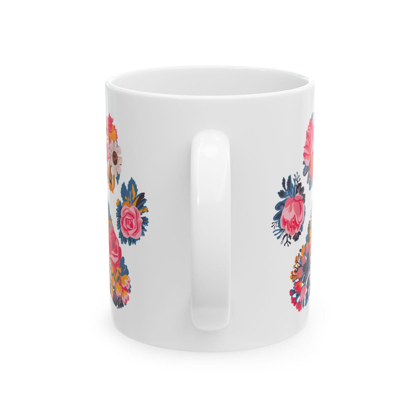 Animal Mug - Floral Dog Paw