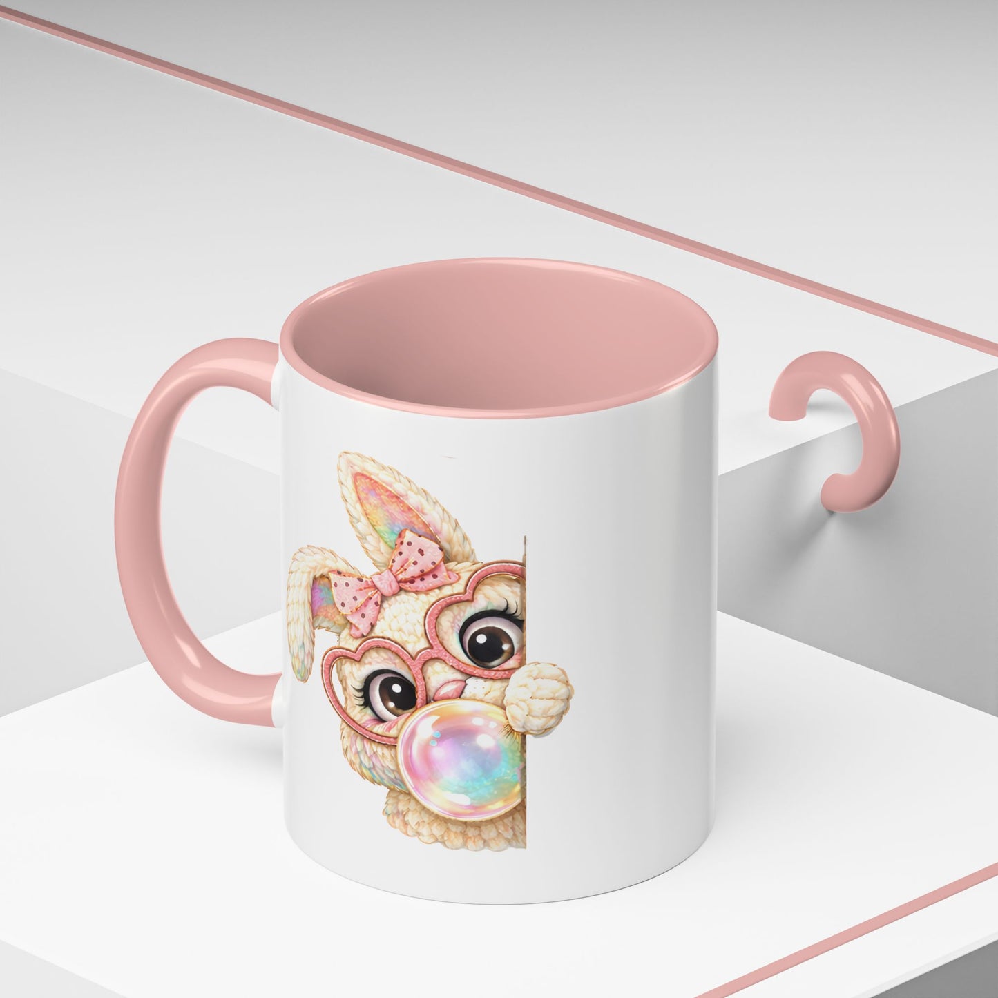 Easter Mug - Peaking Easter Bunny