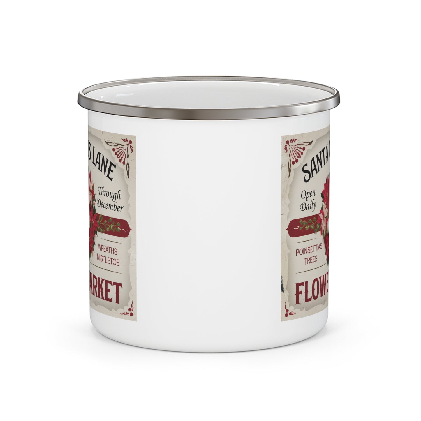 Christmas Mug - Santa Claus Lane Flower Market