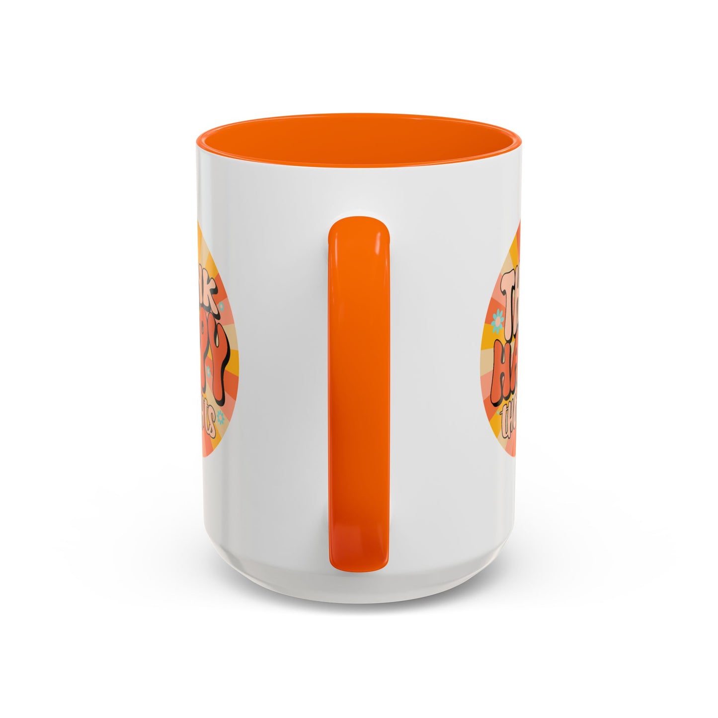 Wellness Mug - Think Happy Thoughts Hippie