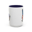 4th of July Mug - All American Girl Peace Sign