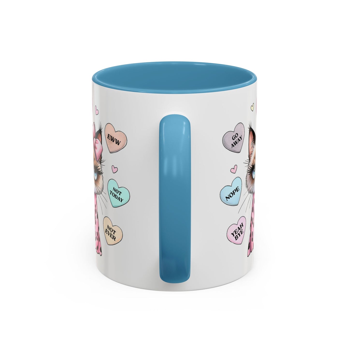 Animal Mug - Conversation Hearts