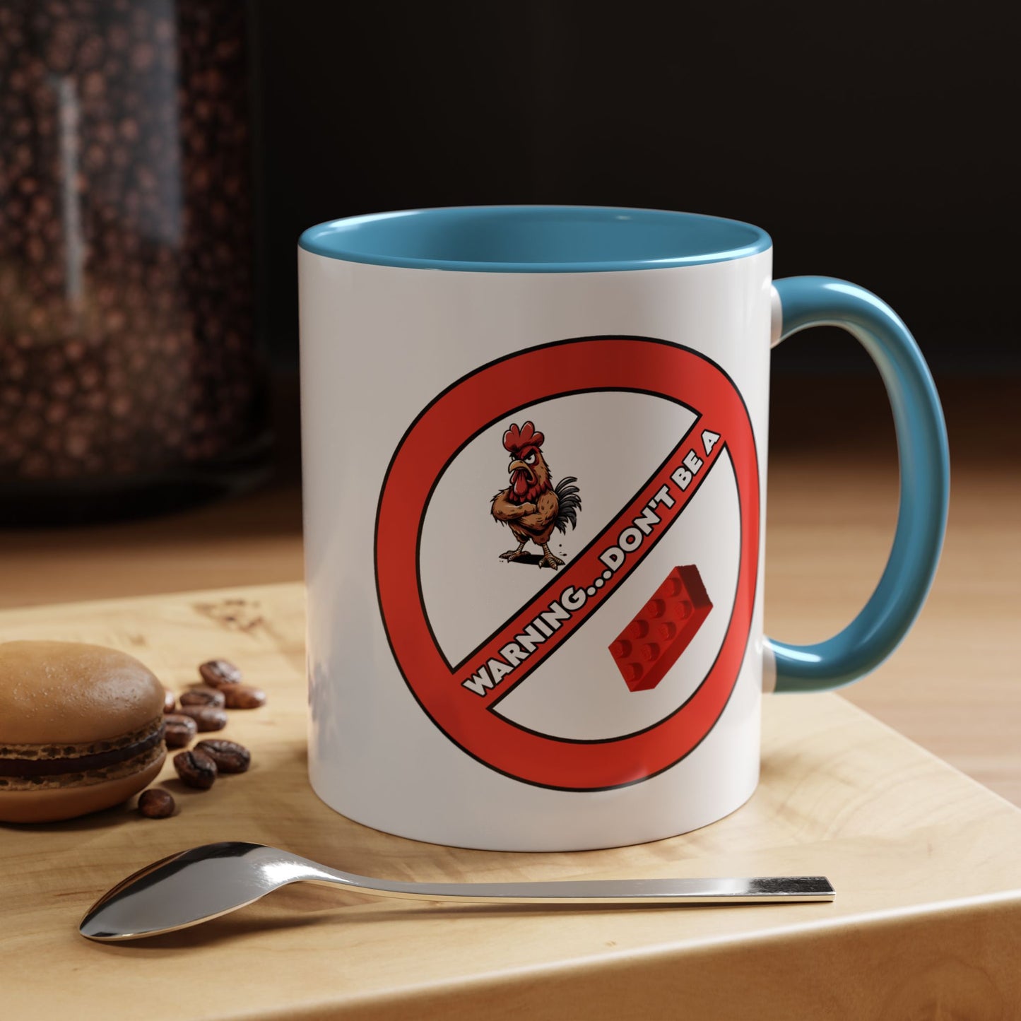Adult Mug - Warning Don't Be A Cock Blocker