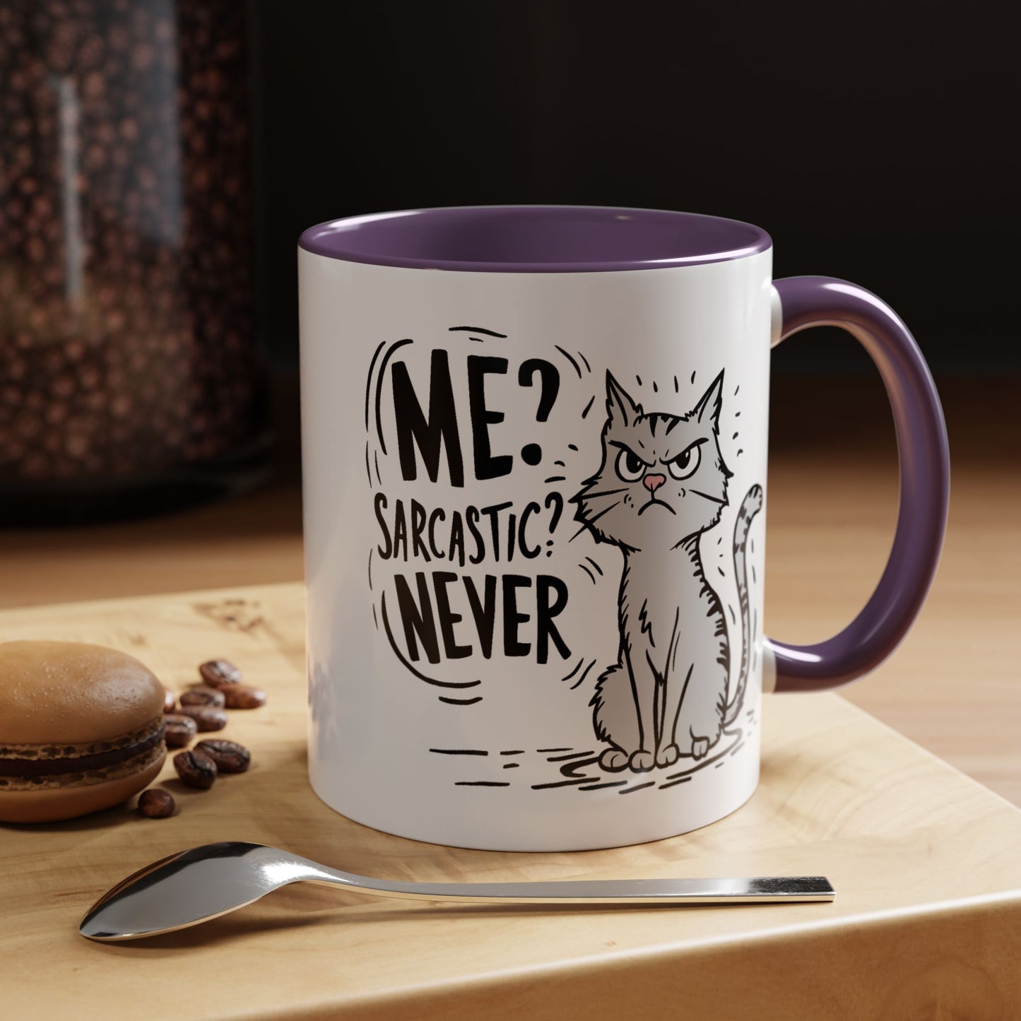 Animal Mug - Me? Sarcastic? Never