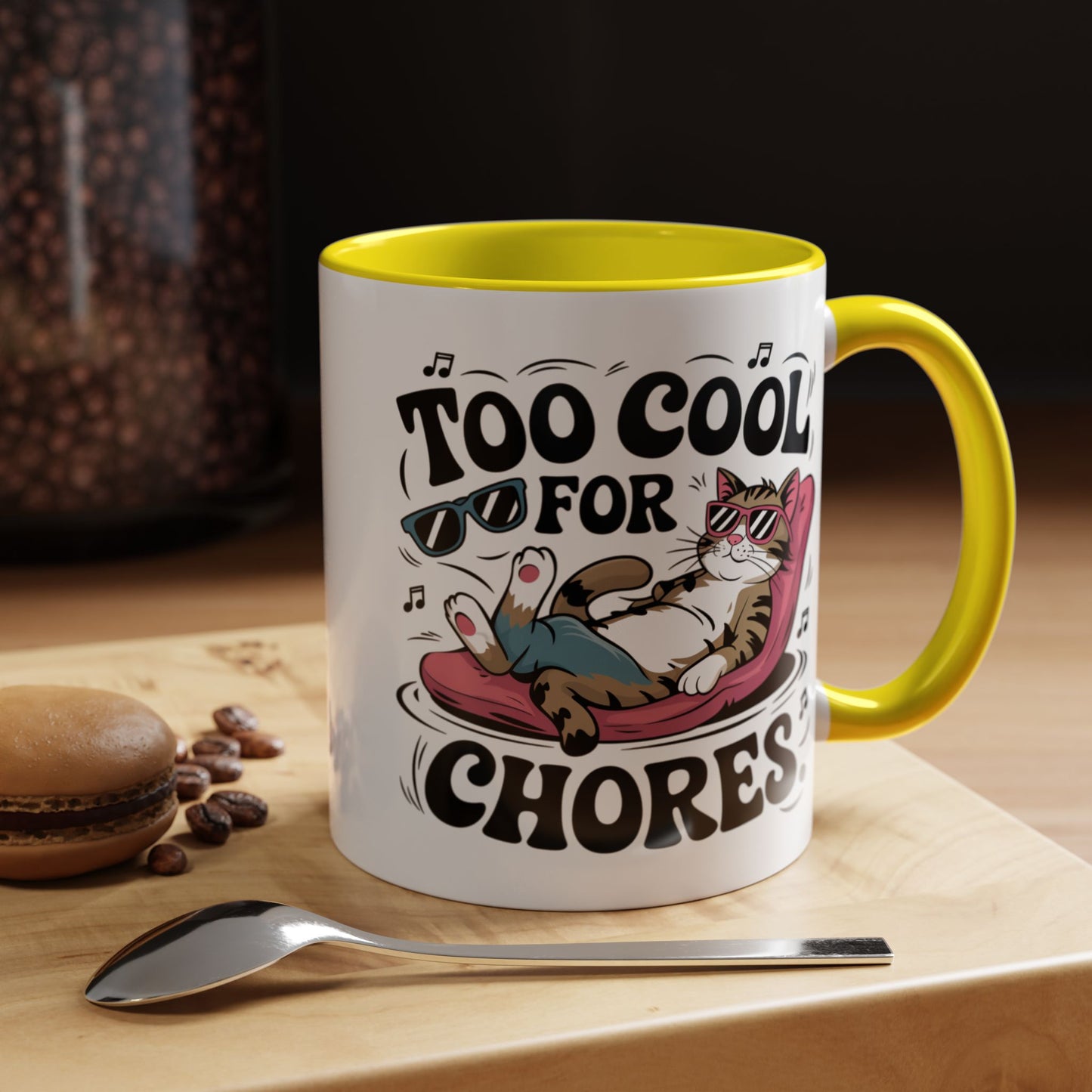 Animal Mug - Too Cool For Chores