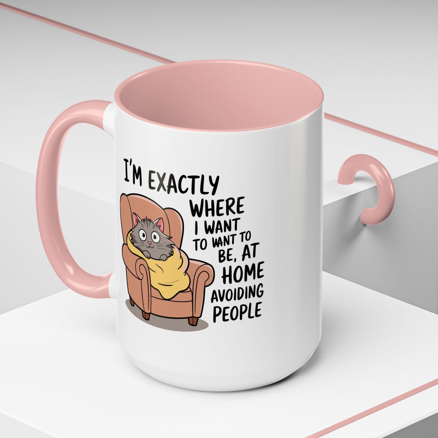 Animal Mug - I'm Exactly Where I Want To Be