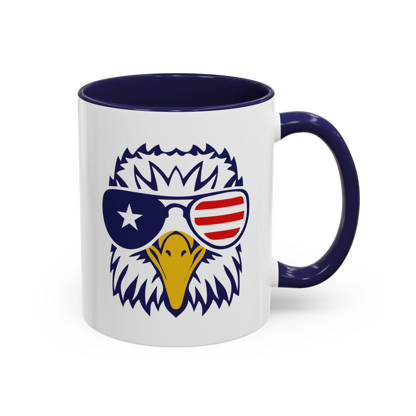 4th of July Mug - Cool American Eagle