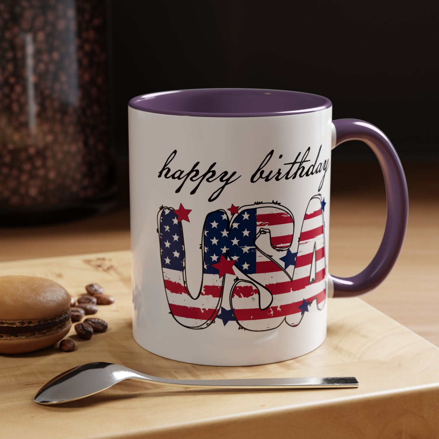 4th of July Mug - Happy Birthday USA