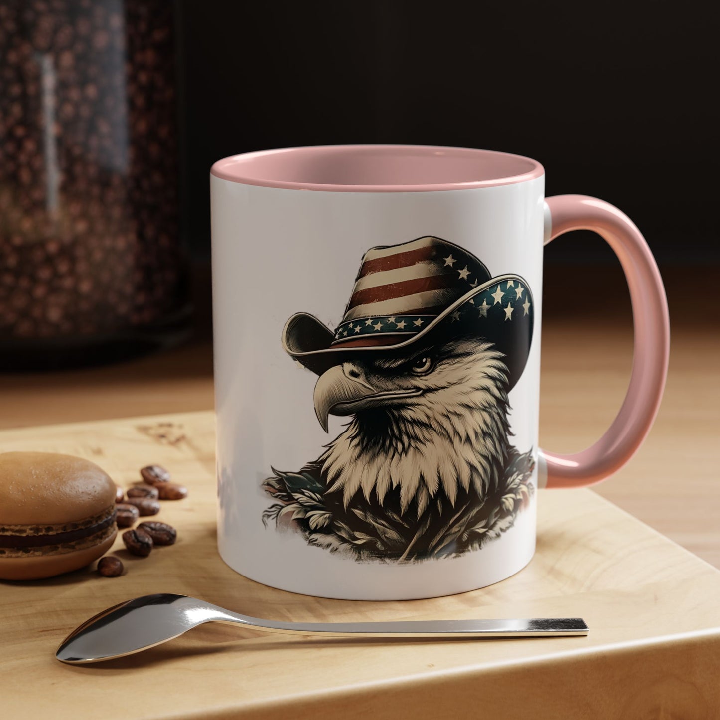 4th of July Mug - American Bald Eagle Flag 5
