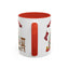 Christmas Mug - Merry Christmas Banner Tree Presents