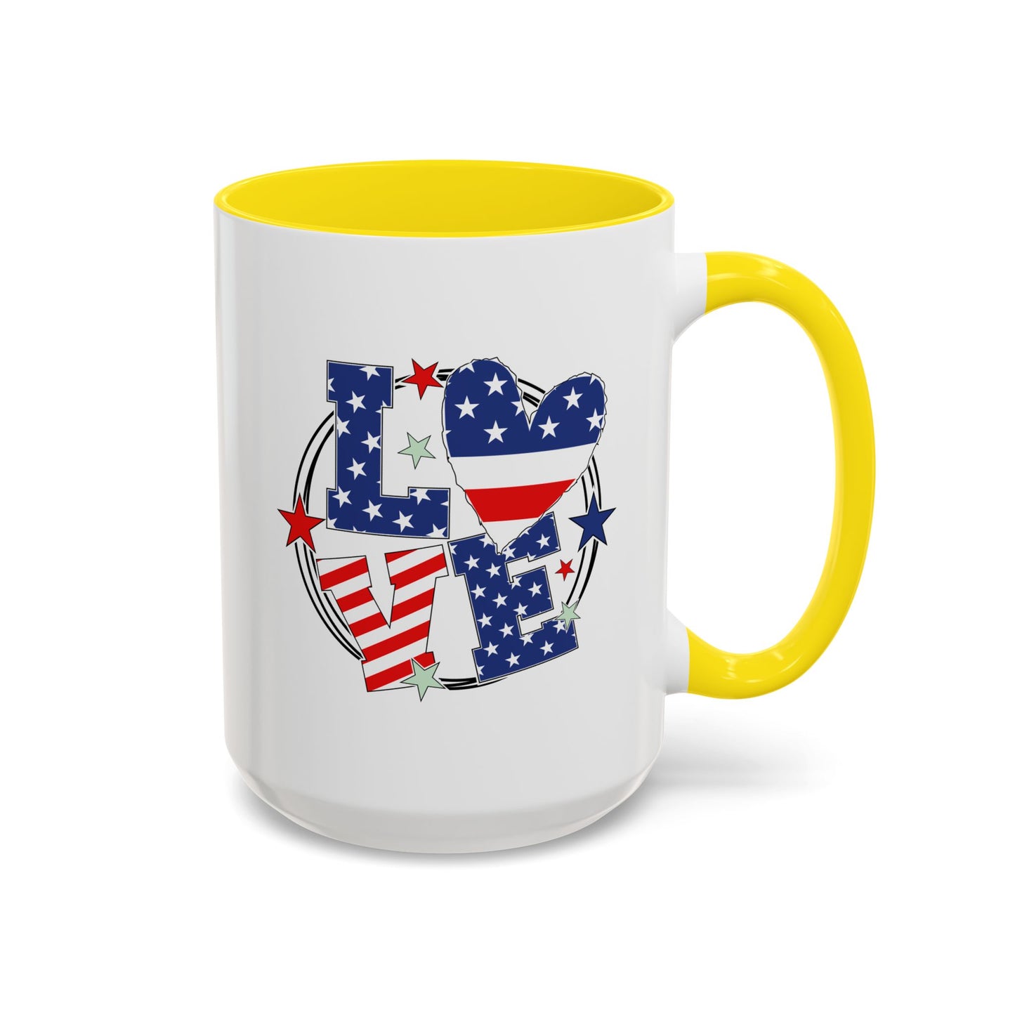 4th of July Mug - Love 4th of July