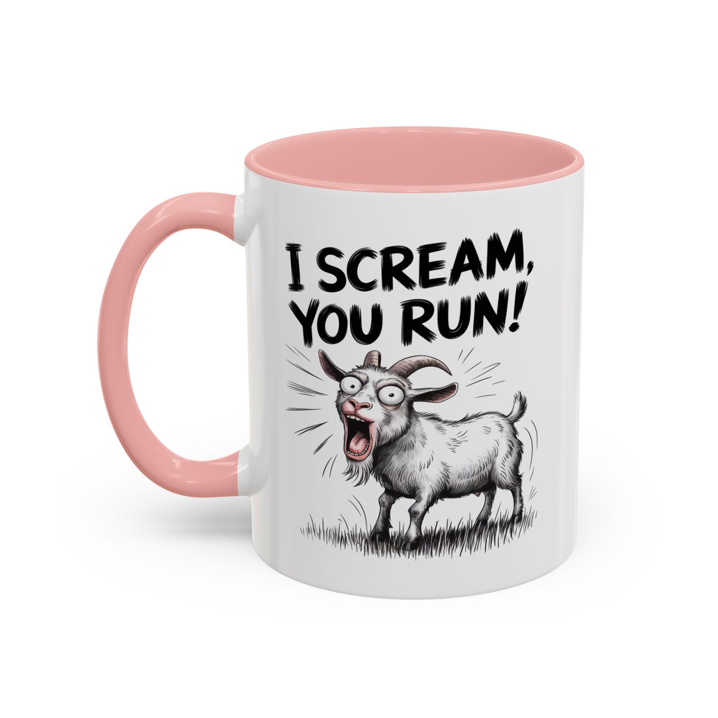 Humor Mug - I Scream, You Run
