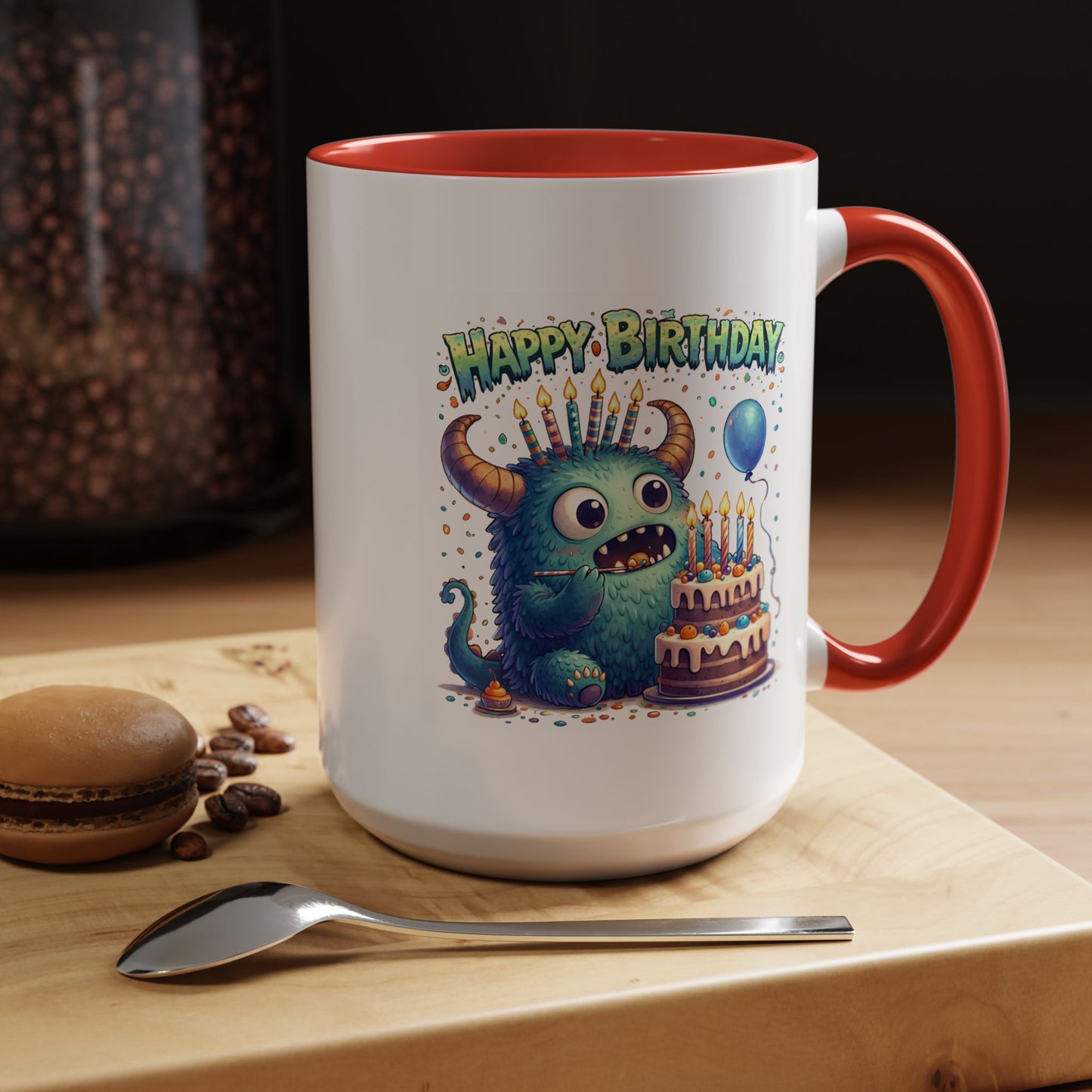 Birthday Mug - Monster Cake