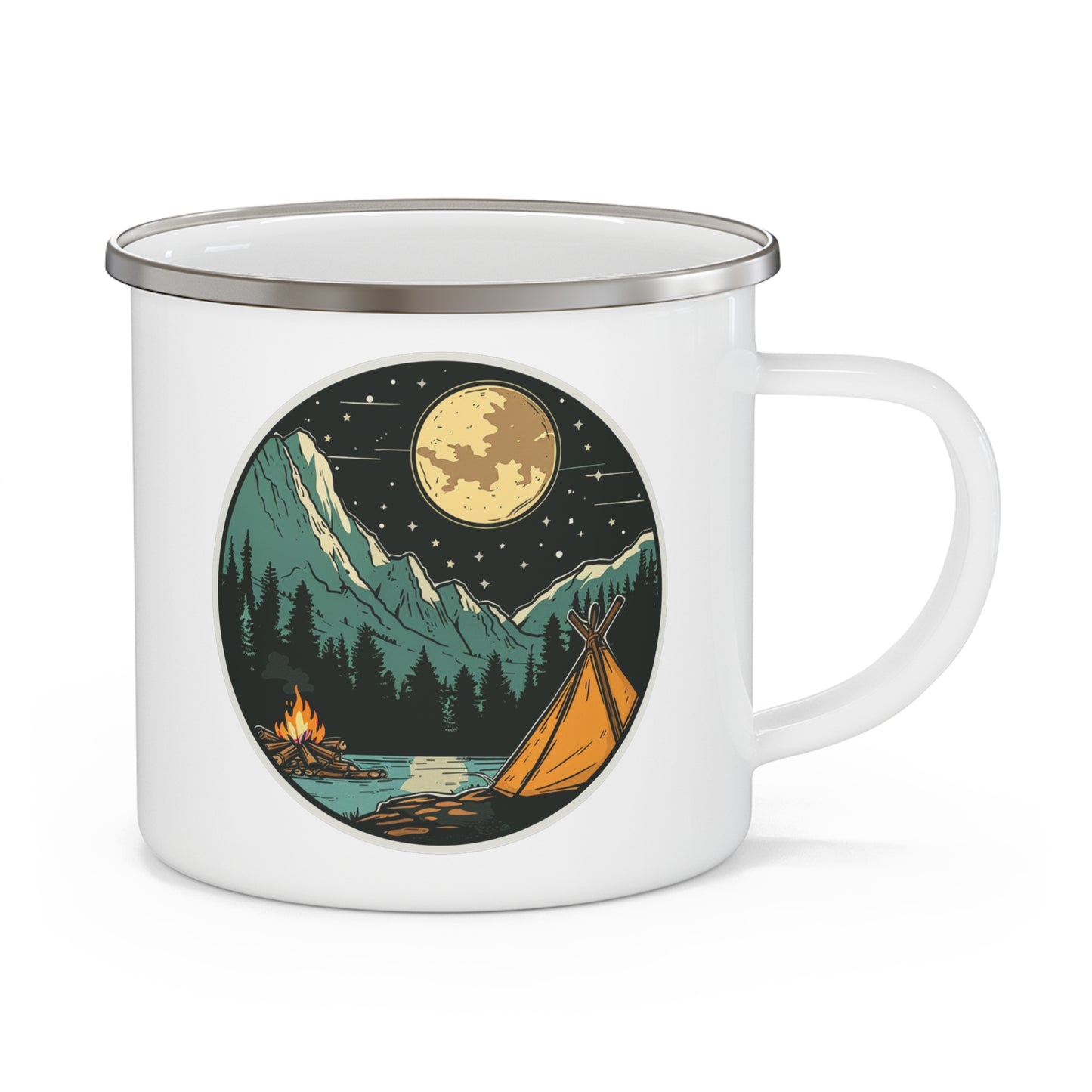 Adventure Mug - Camping Landscape 6