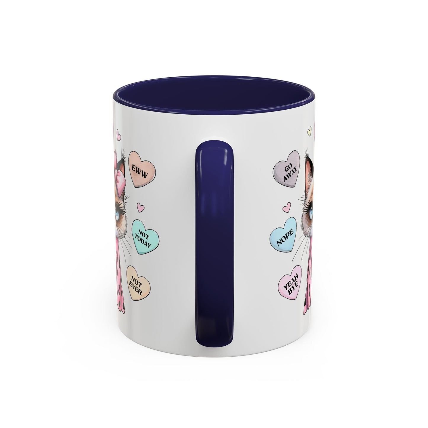 Animal Mug - Conversation Hearts