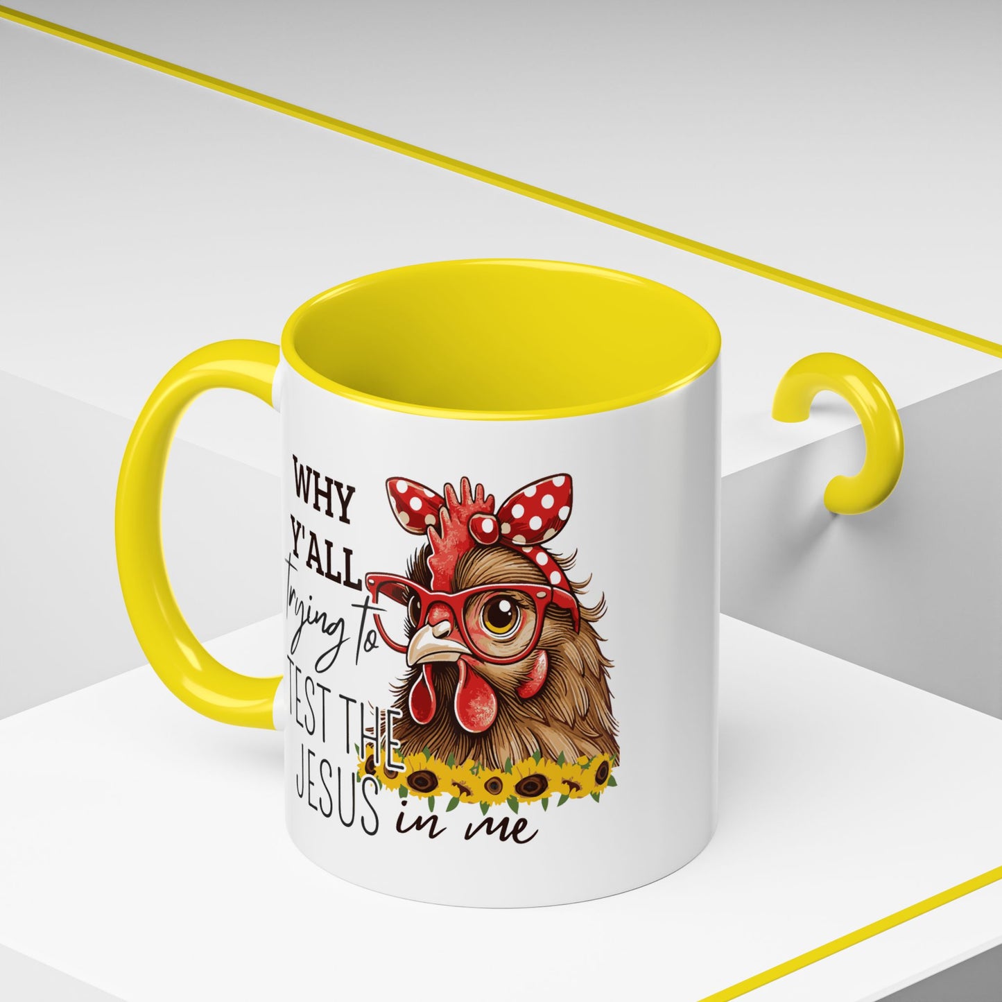 Humor Mug - Why Y'all Trying
