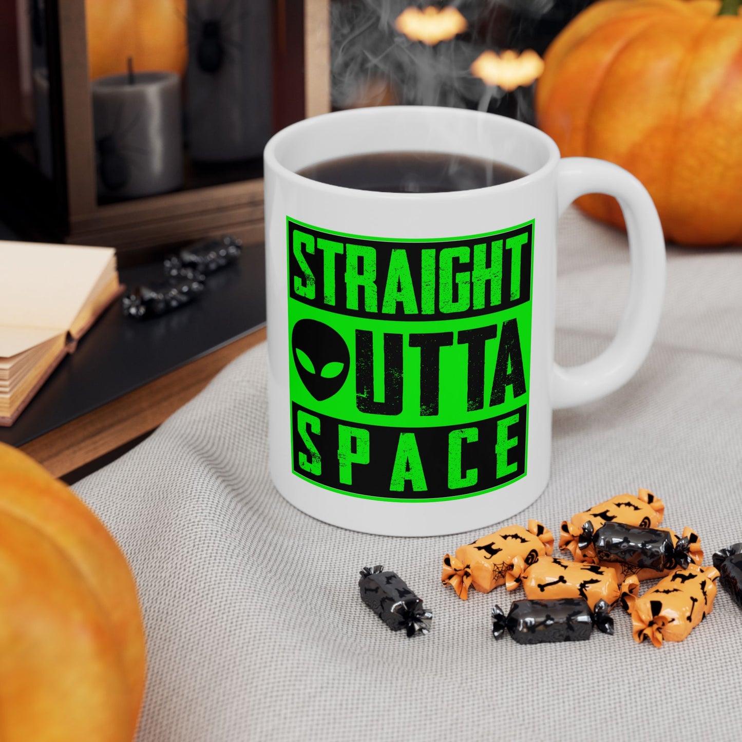 Alien Mug - Straight Outta Space