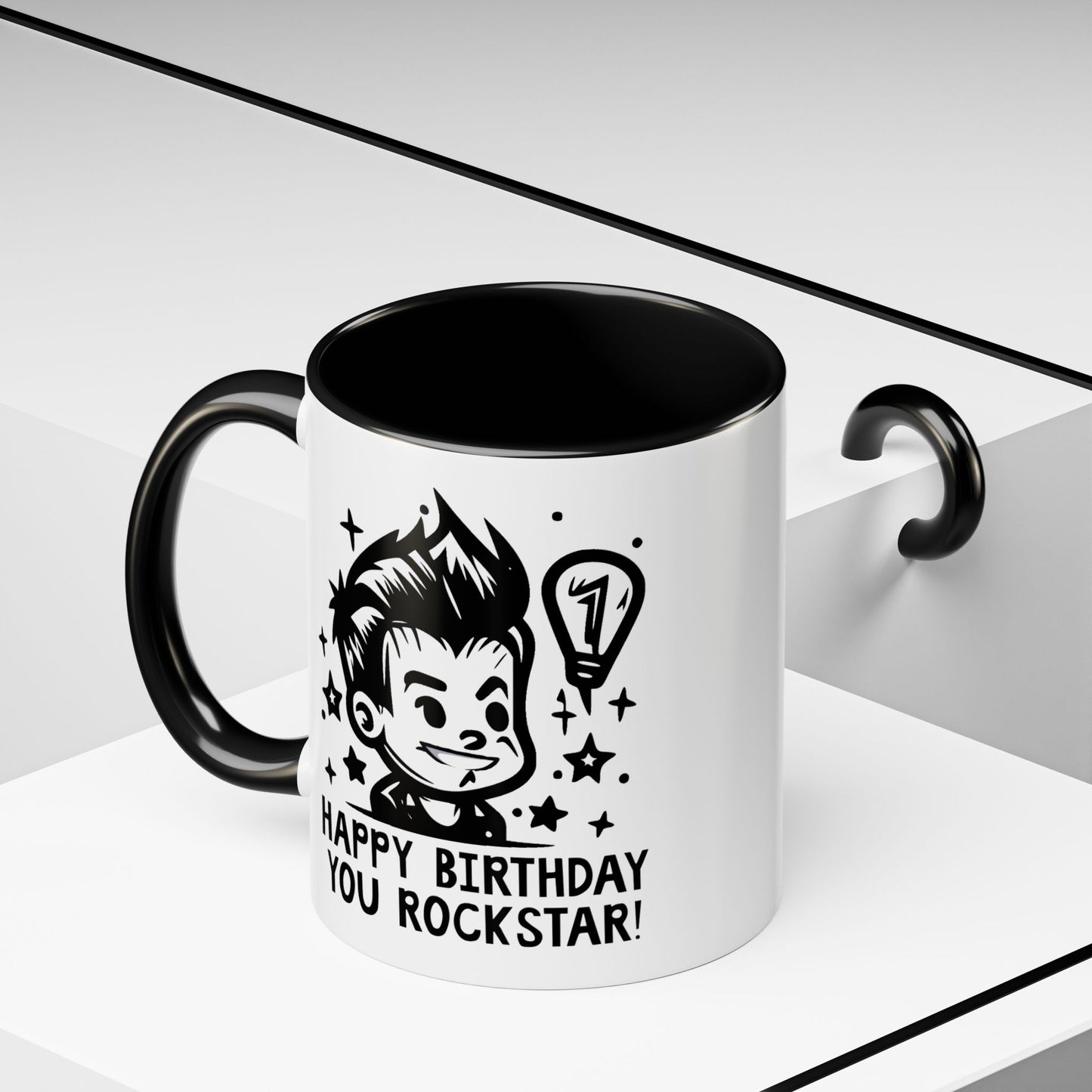 Birthday Mug - You Rockstar!