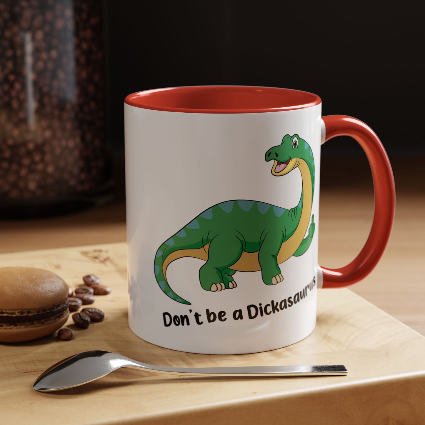 Adult Mug - Don't Be A Dickasaurus