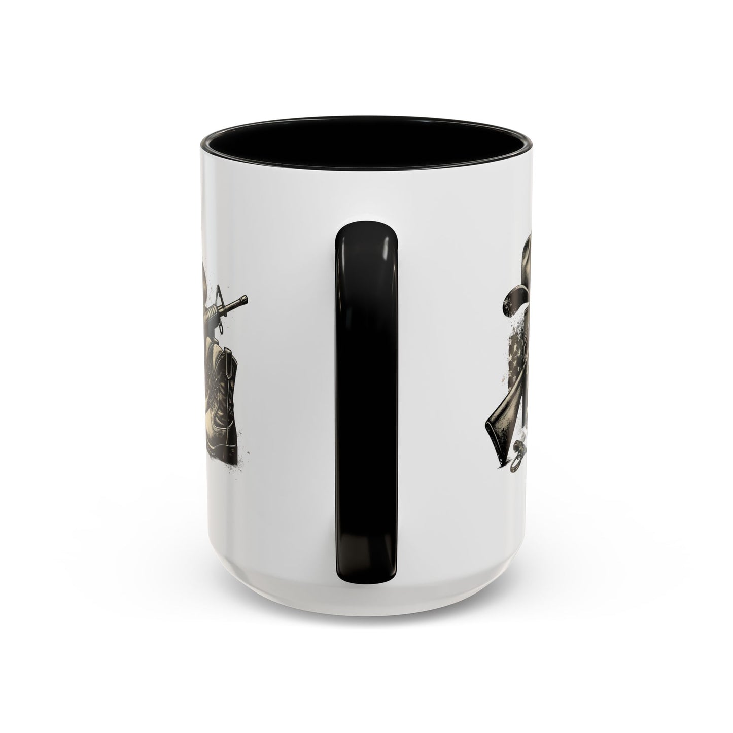4th of July Mug - Soldier Hat Boots Gun