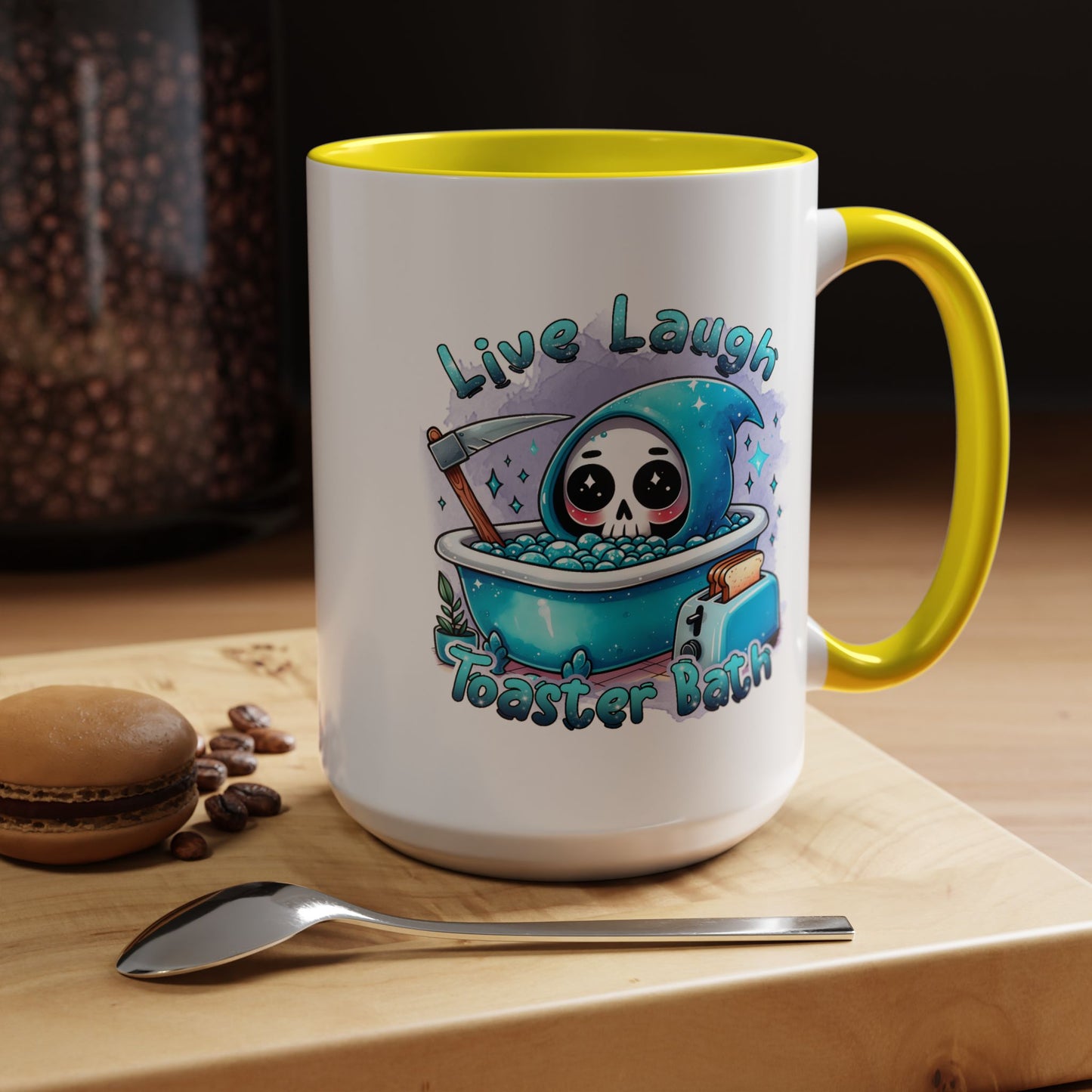 Adult Mug - Live Laugh Toaster Bath