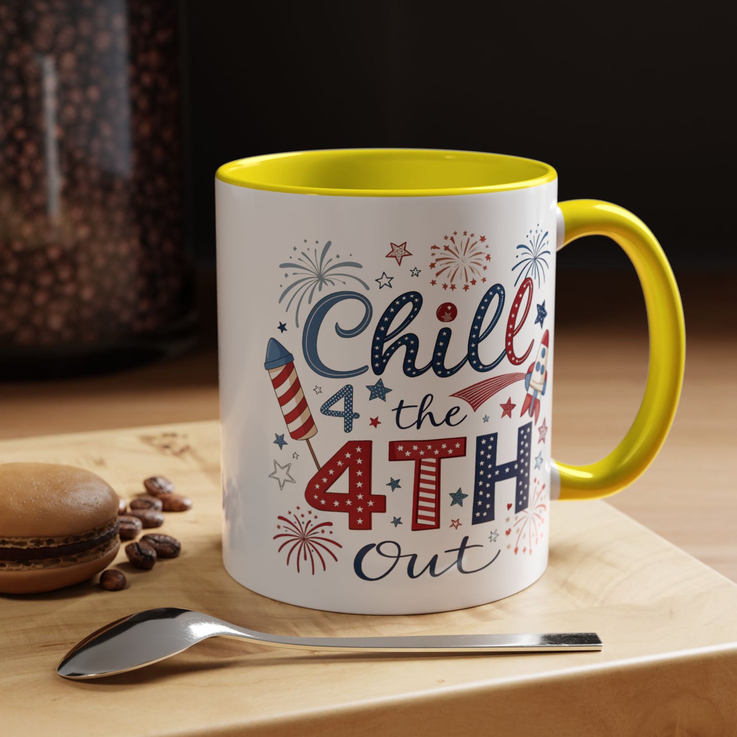 4th of July Mug - Chill the 4th Out Celebrations