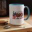 4th of July Mug - Peace Love America