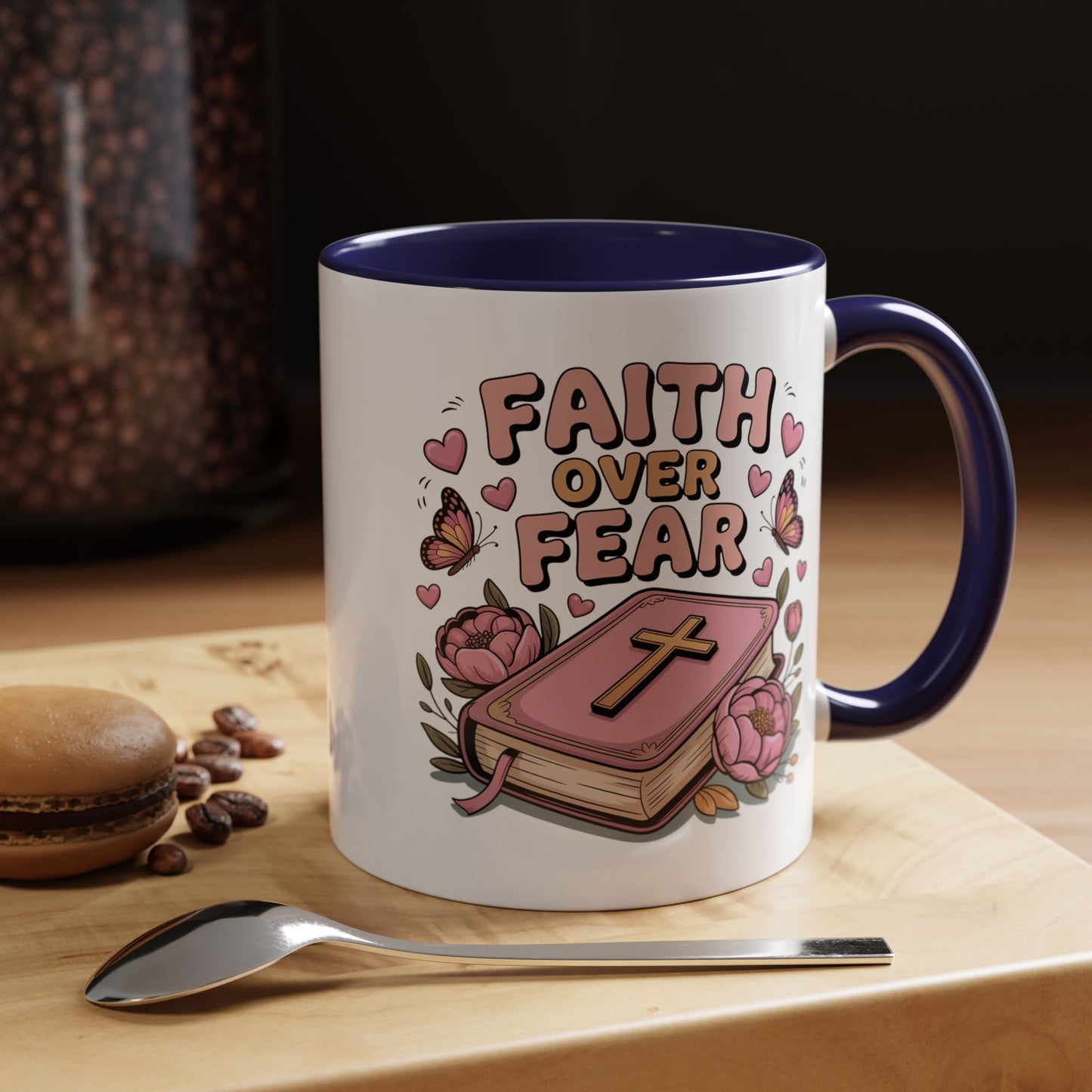 Religious Mug - Faith Over Fear
