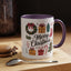 Christmas Mug - Merry Christmas Green Text Presents Tree Candy Cane