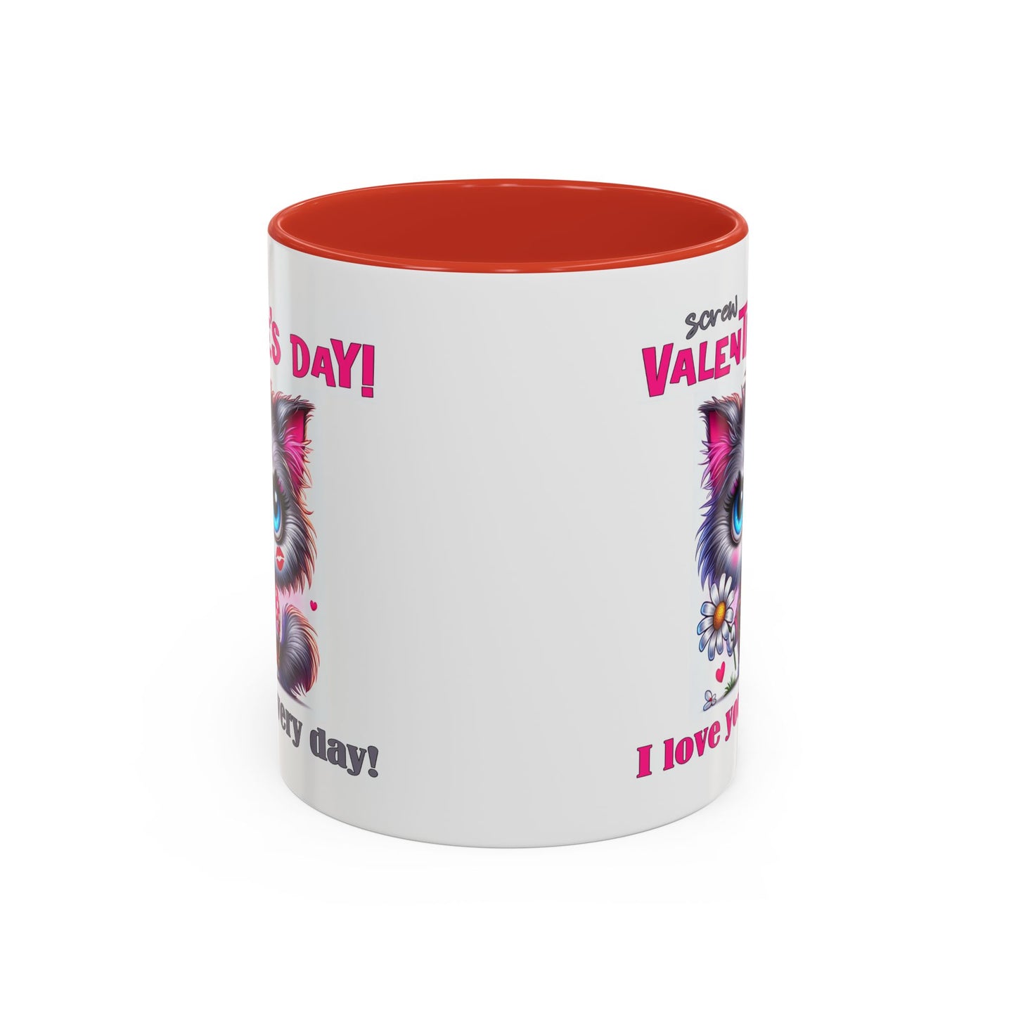 Animal Mug - Screw Valentine's Day