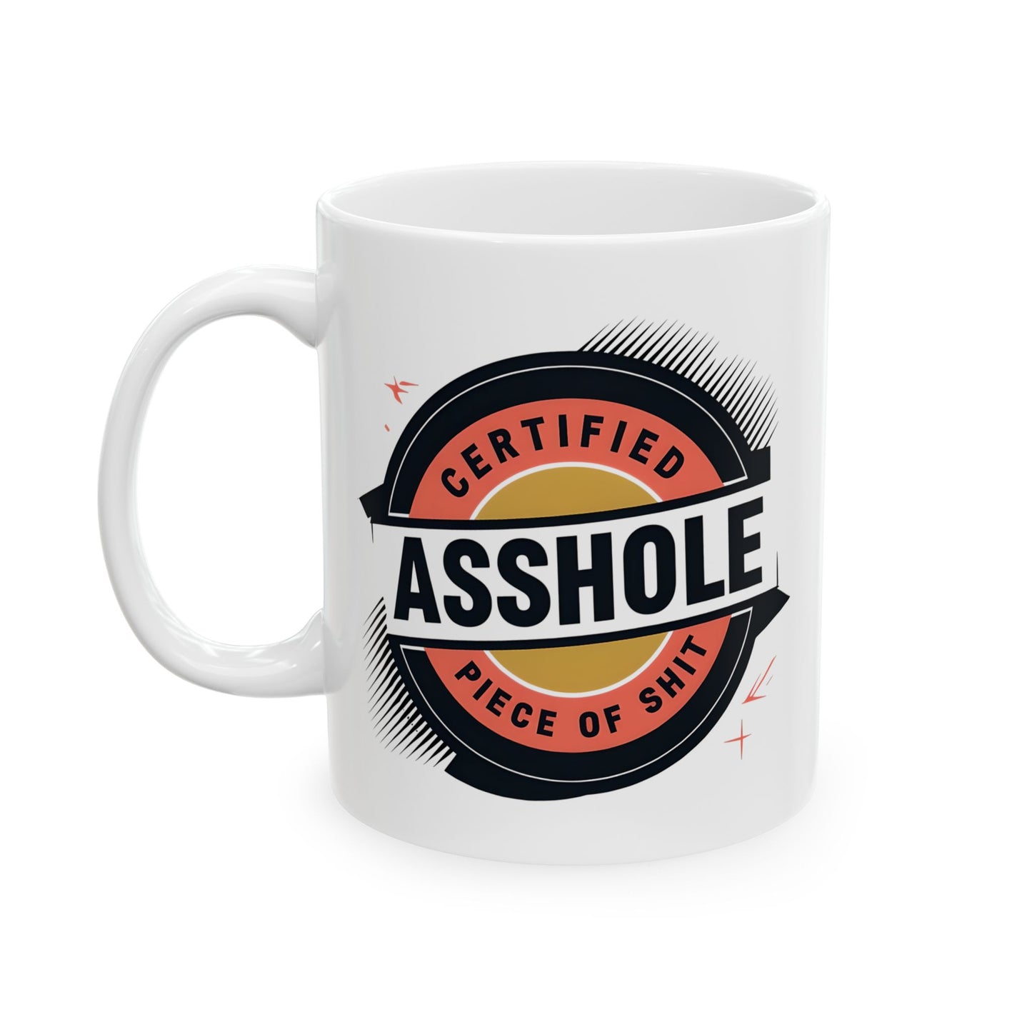 Adult Mug - Certified Asshole