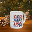 Religious Mug - God Bless The USA Sign