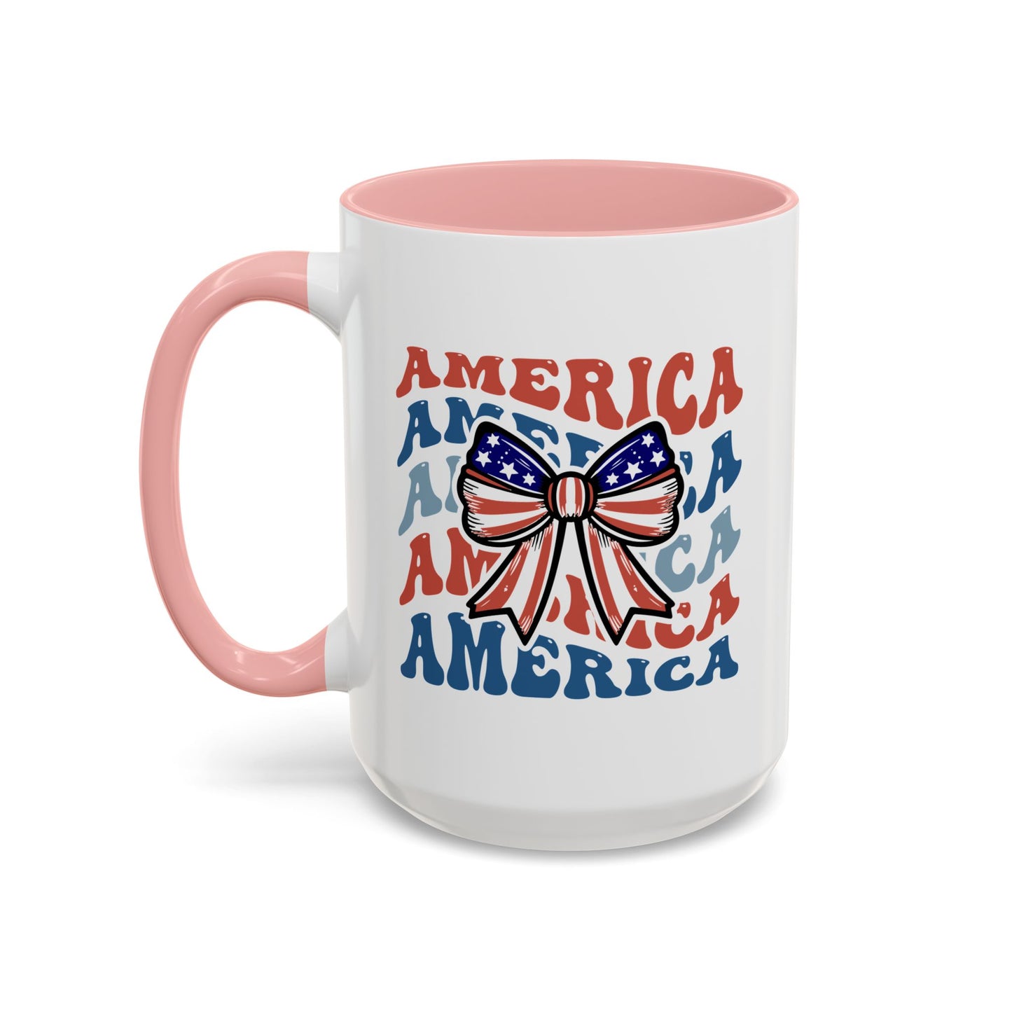 4th of July Mug - America Bow