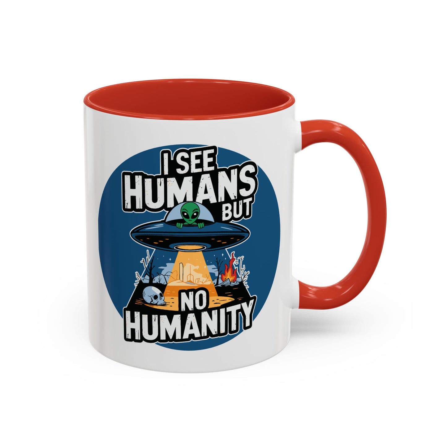 Alien Mug - I See Humans