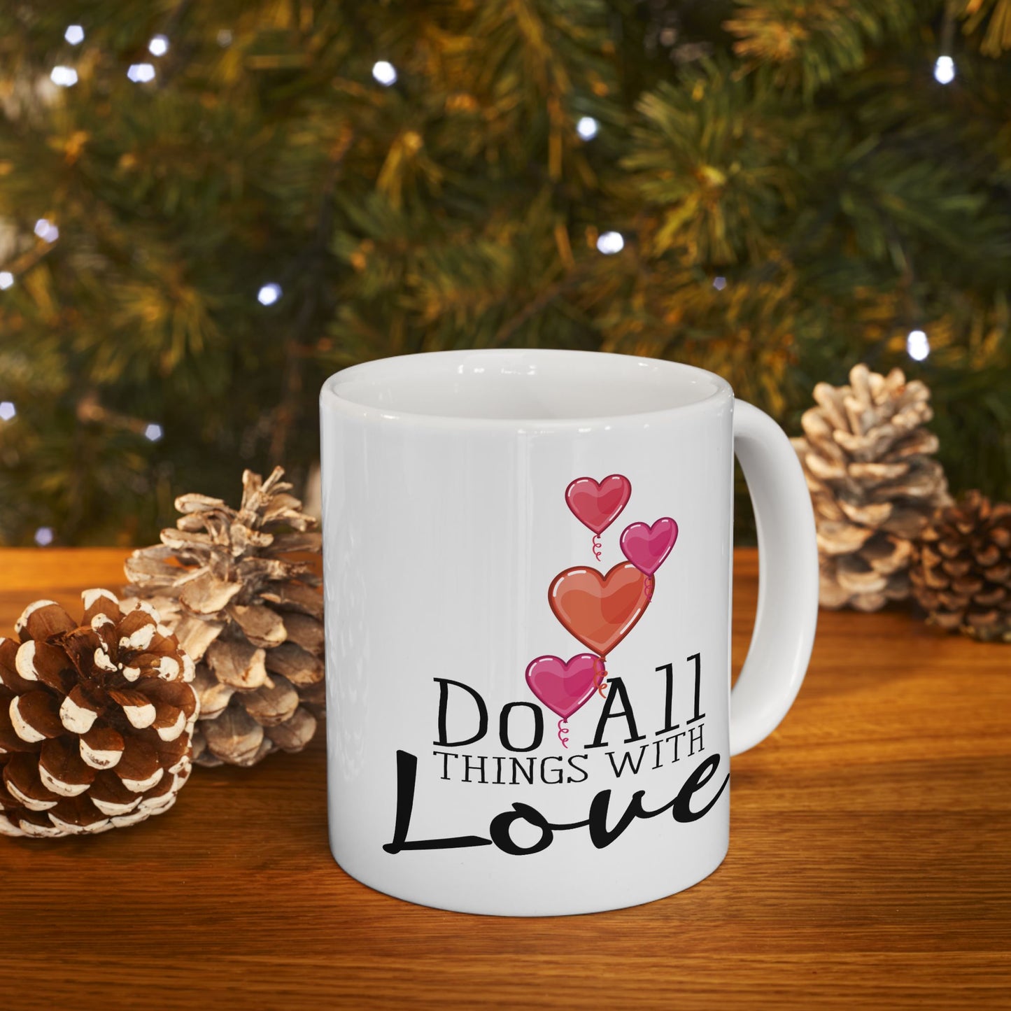 Anniversary Mug - Do All Things With Love