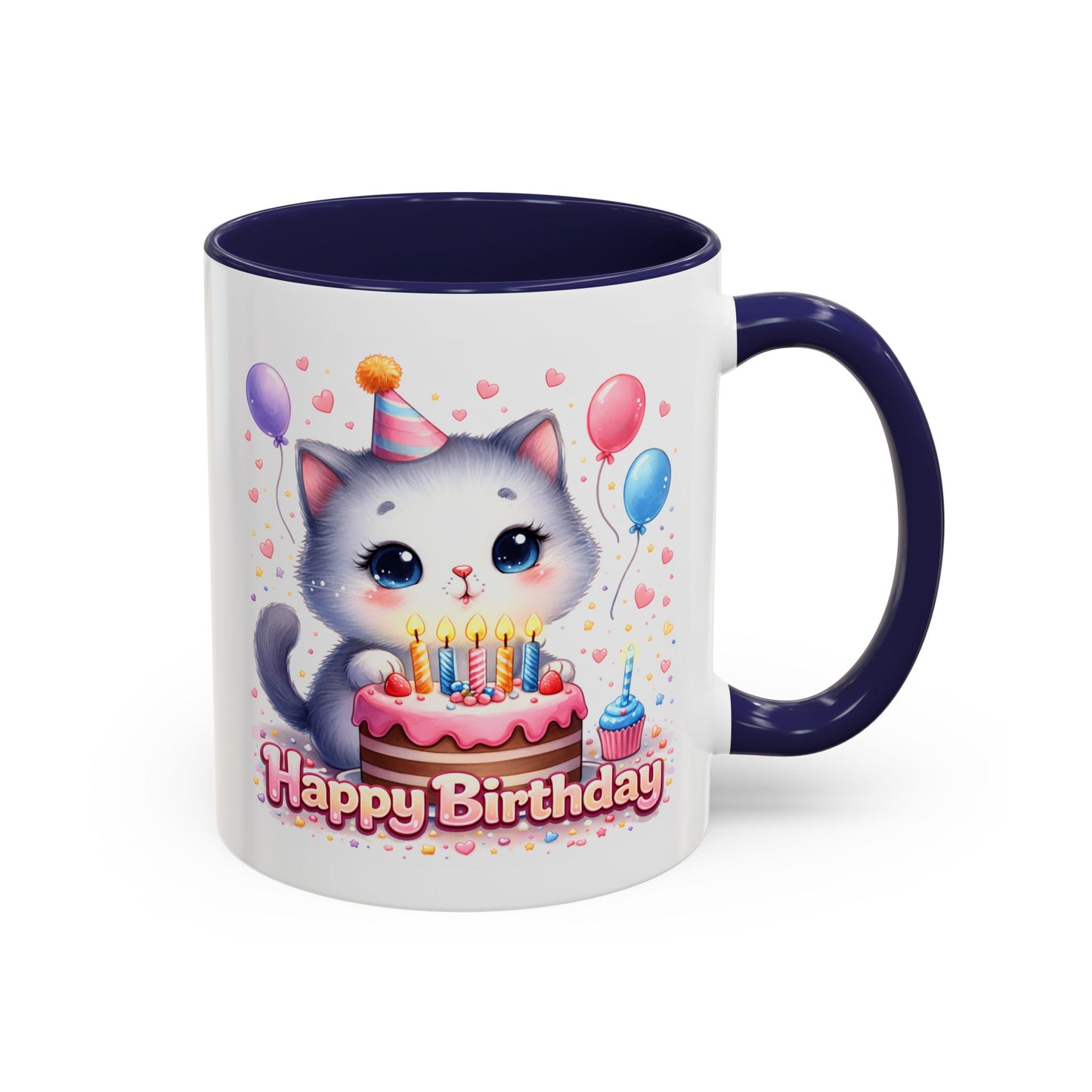 Birthday Mug - Birthday Kitty
