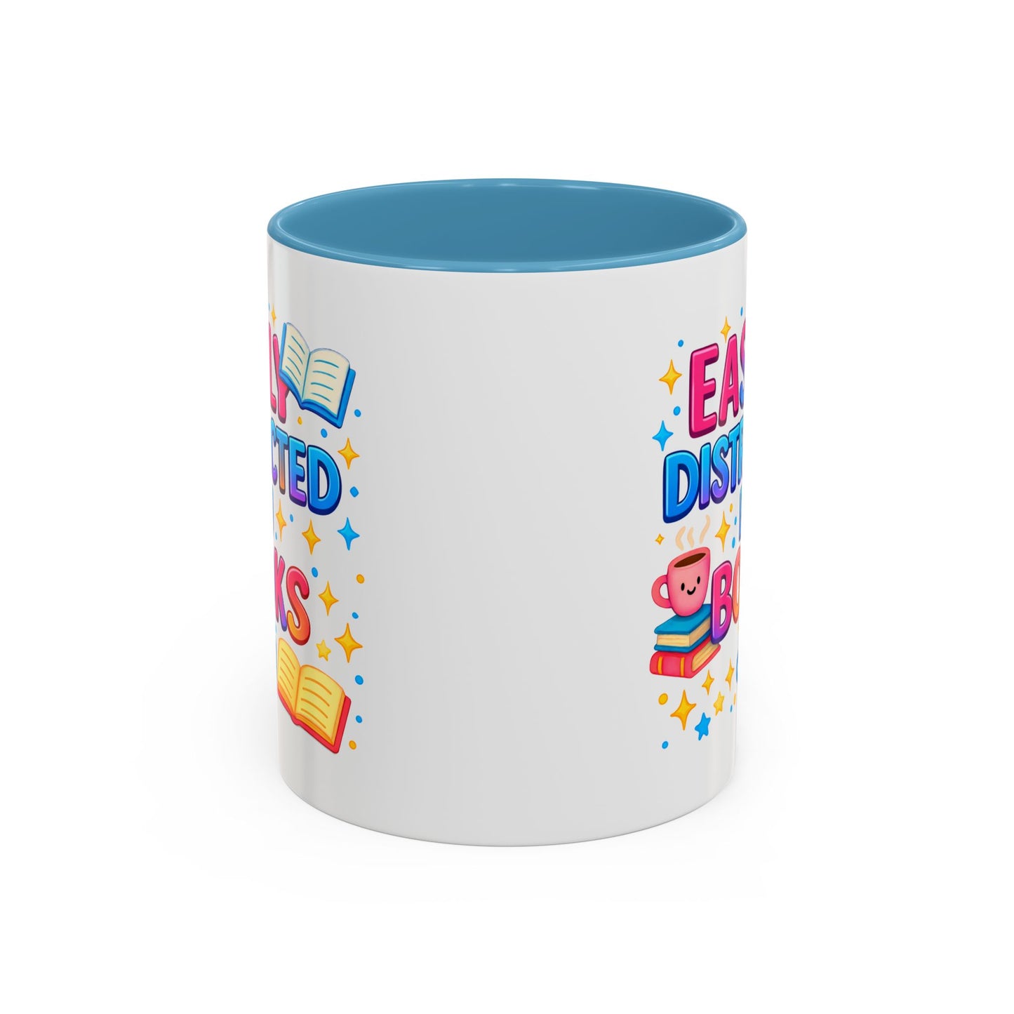Humor Mug - Easily Distracted By Books