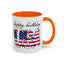 4th of July Mug - Happy Birthday USA