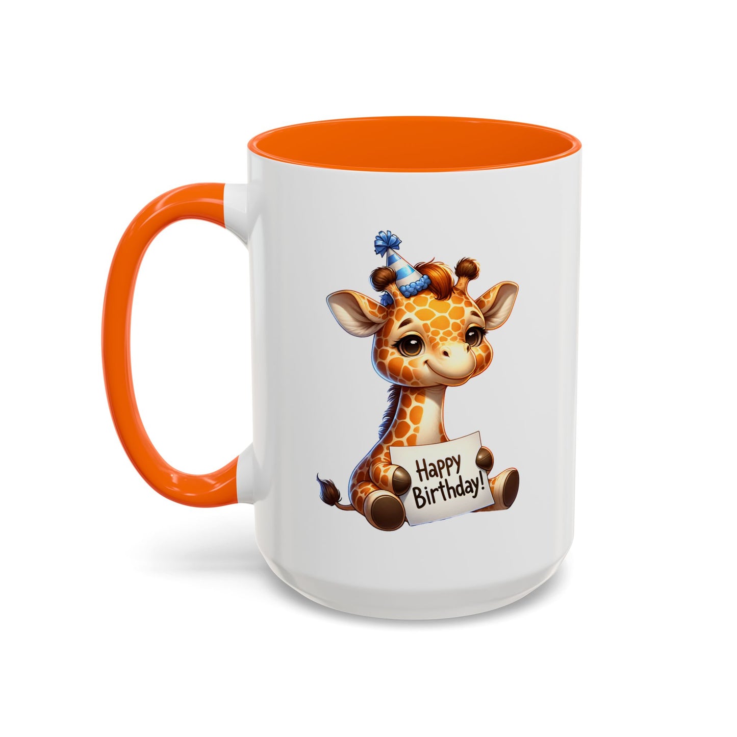 Birthday Mug - Giraffe Clipart
