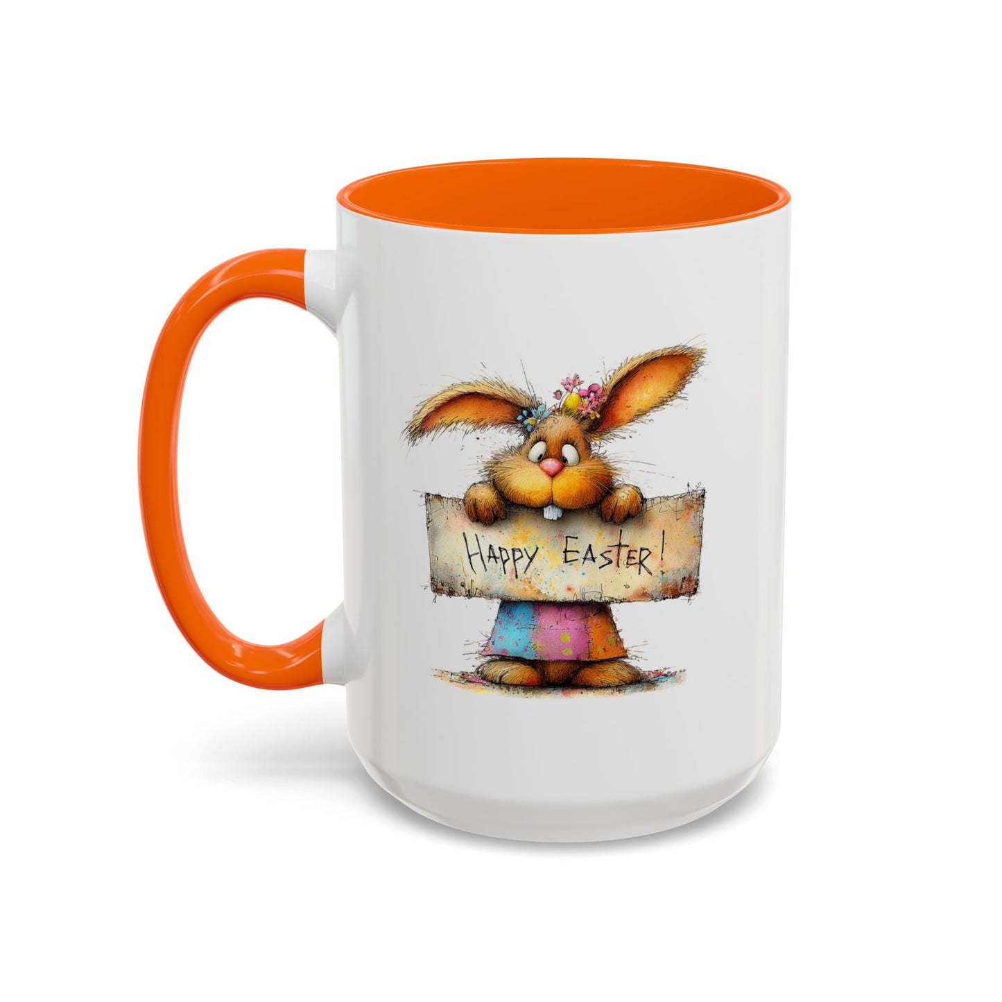 Easter Mug - Happy Easter Bunny Sign