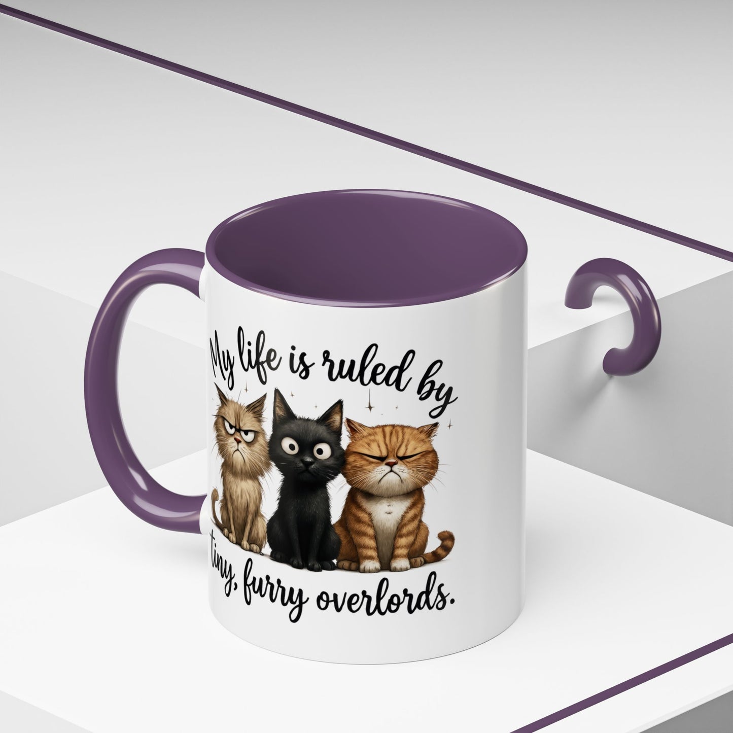 Animal Mug - My Life Is Ruled By Tiny, Furry Overlords