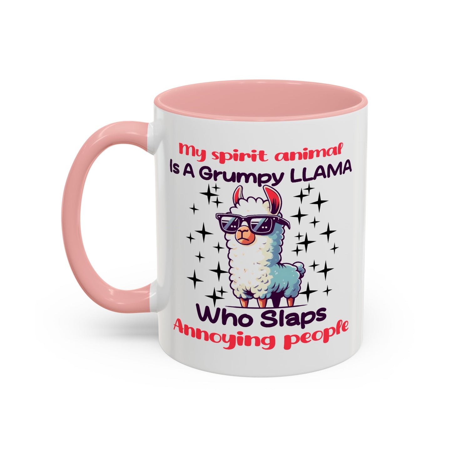 Humor Mug - My Spirit Animal is a Grumpy Llama