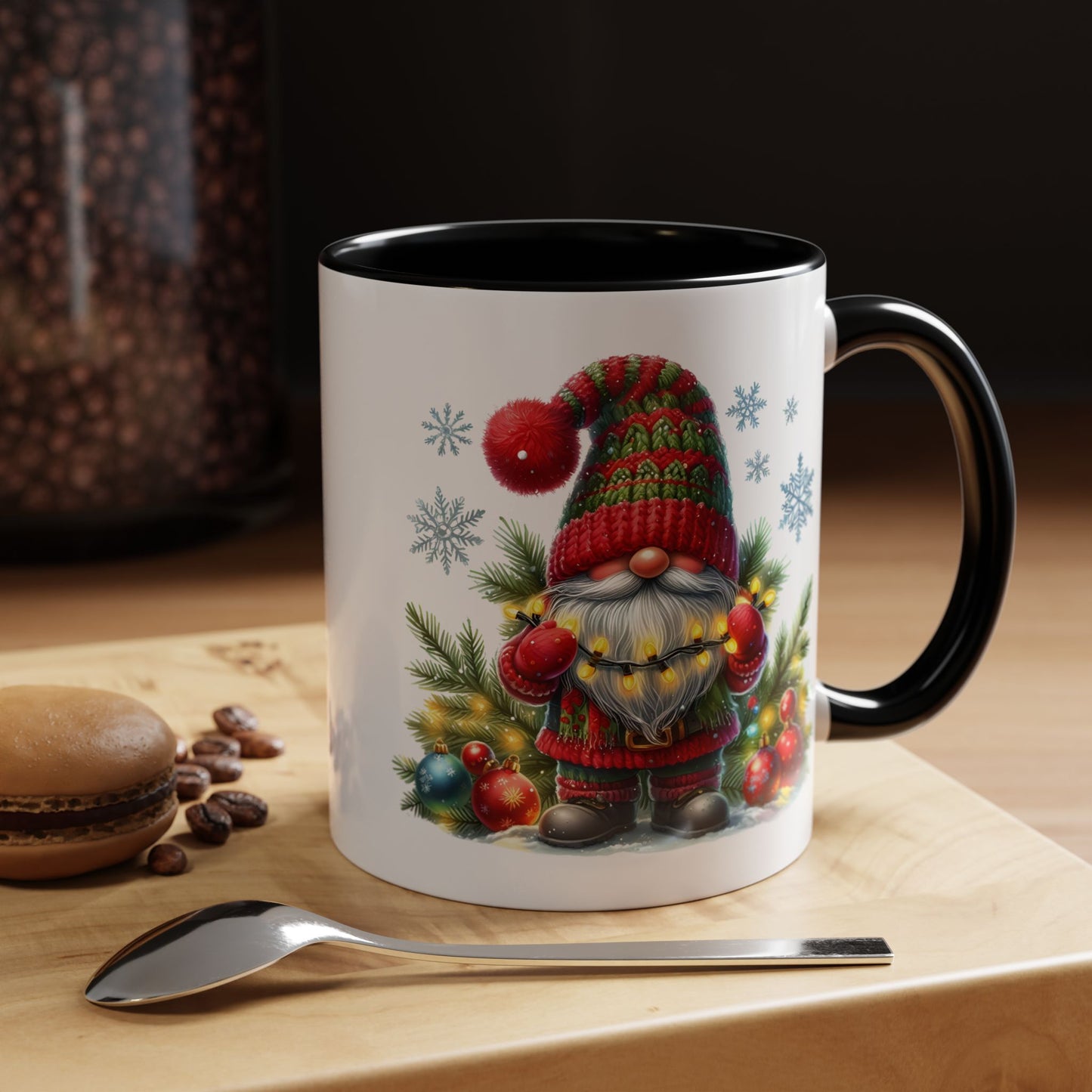 Christmas Mug - Gnome with Christmas Lights
